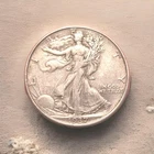 1937 Walking Liberty Silver Half Dollar Nice Original *39