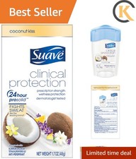 Clinical Antiperspirant Deodorant, Coconut Kiss 1.7 oz