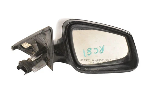09-12 BMW F04 750Li Front Right Rear View Door Mirror w/ Blind Spot Black OEM