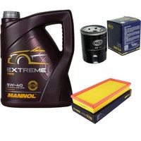 SCT Inspektionspaket 5L Mannol 5W-40 FüR Mitsubishi Space Star 1.6 16V Carisma