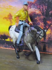 Hartland Rebel Johnny Yuma complete with rider horse saddle hat gun shotgun tag