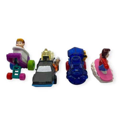 Back to the Future Happy Meal Toys Set of 4 Vintage 1991 McDonalds COMPLETE