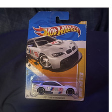 Hot Wheels 2012 New Models BMW M3 GT2 White 1:64 Diecast Car Unopened Box