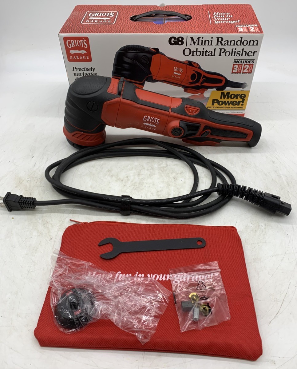 Griots Garage Corded Electirc Mini Random Orbital Polisher (