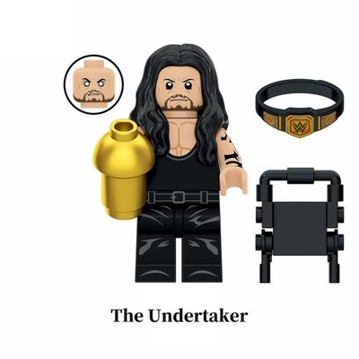 The Undertaker / Wrestling / Klemmbaustein Custom Minifigur MOC   Neu