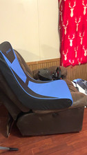 GTRACING Racing Seat Bundle w/ Ferrari Steering Wheel Pedals, Wired