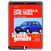 Opel Tigra Typ S93 1993-2000 So Wird's Gemacht Reparaturhandbuch E-Book Pdf