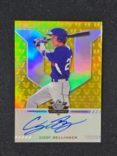 2017 Leaf Valiant BA-CB1  Cody Bellinger signature 10/10