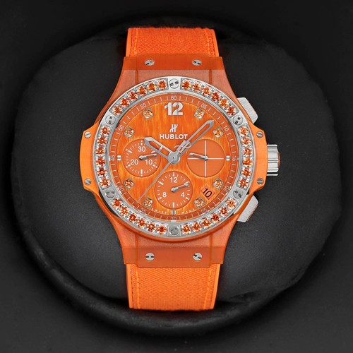 Hublot Big Bang Tutti Frutti Linen Orange 41mm 341.XO.2770.NR.1206