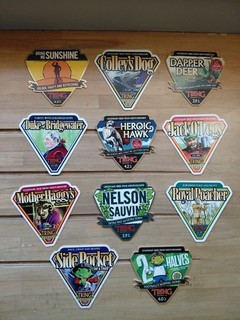 Tring Brewery pump fronts (11 different)