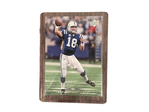 Upper Deck Peyton Manning Football Sports Trading Cards & Accessories
