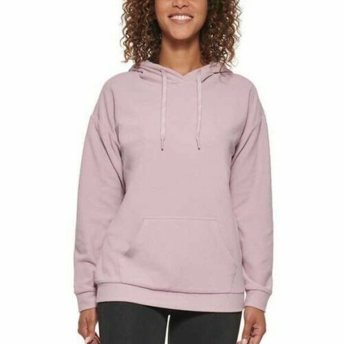 Marc New York Ribbed Knit Pullover Hoodie Sweatshirt womens light purple Size L - Picture 1 of 3