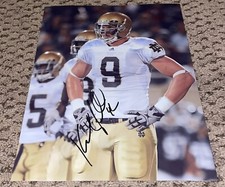 KYLE RUDOLPH SIGNED 8X10 PHOTO AUTOGRAPH NOTRE DAME IRISH FOOTBALL ND FIGHTING