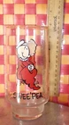 Glass, SweePea, vintage Popeye/SweetPea collectible 5 1/2" tall