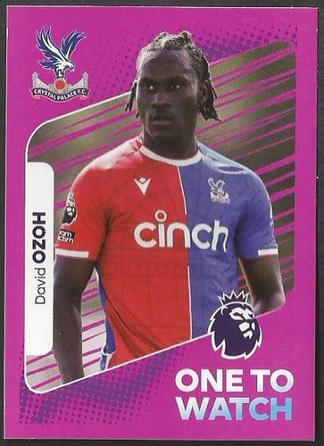 PANINI 2024 PREMIER LEAGUE- #251-CRYSTAL PALACE-ONE TO WATCH-DAVID OZOH