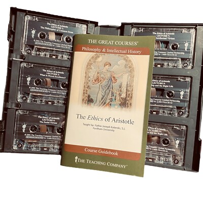 Ethics Of Aristotle Teaching Company 6 Audio Cassettes Course Guide Book Box Set