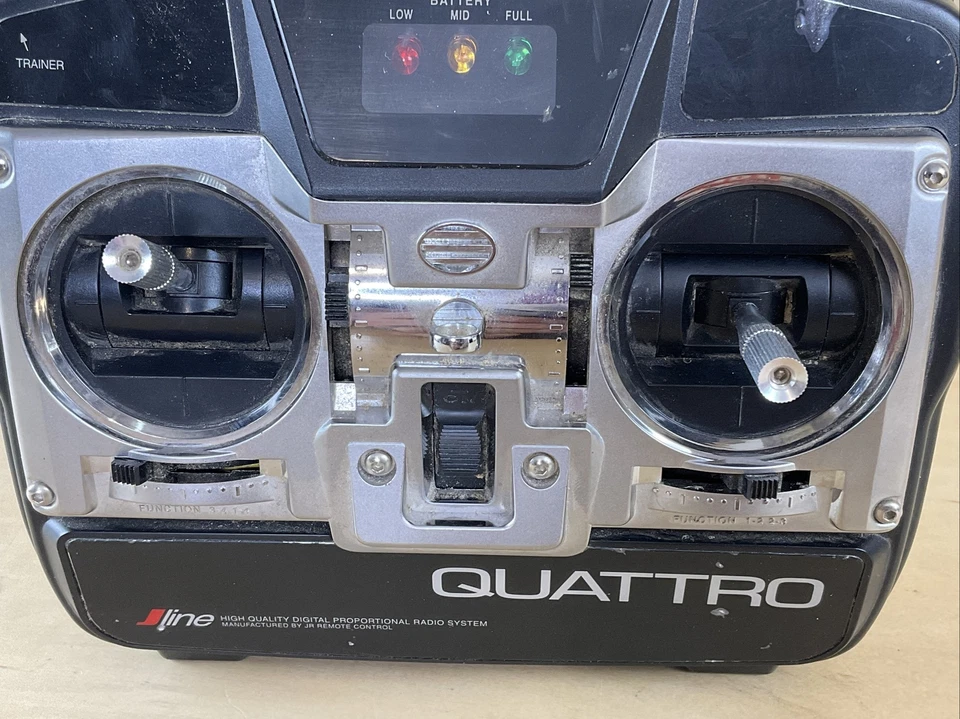 JLine Quattro Rc Digital Proportional RC Radio Aircraft Controller 72MHz AS IS - Image 3 of 4