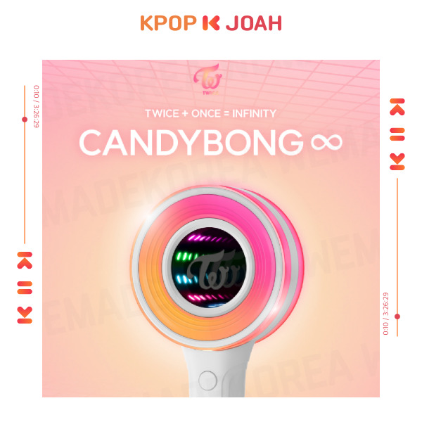 TWICE Official Candy Bong Light Stick (Free Shipping) – K-STAR