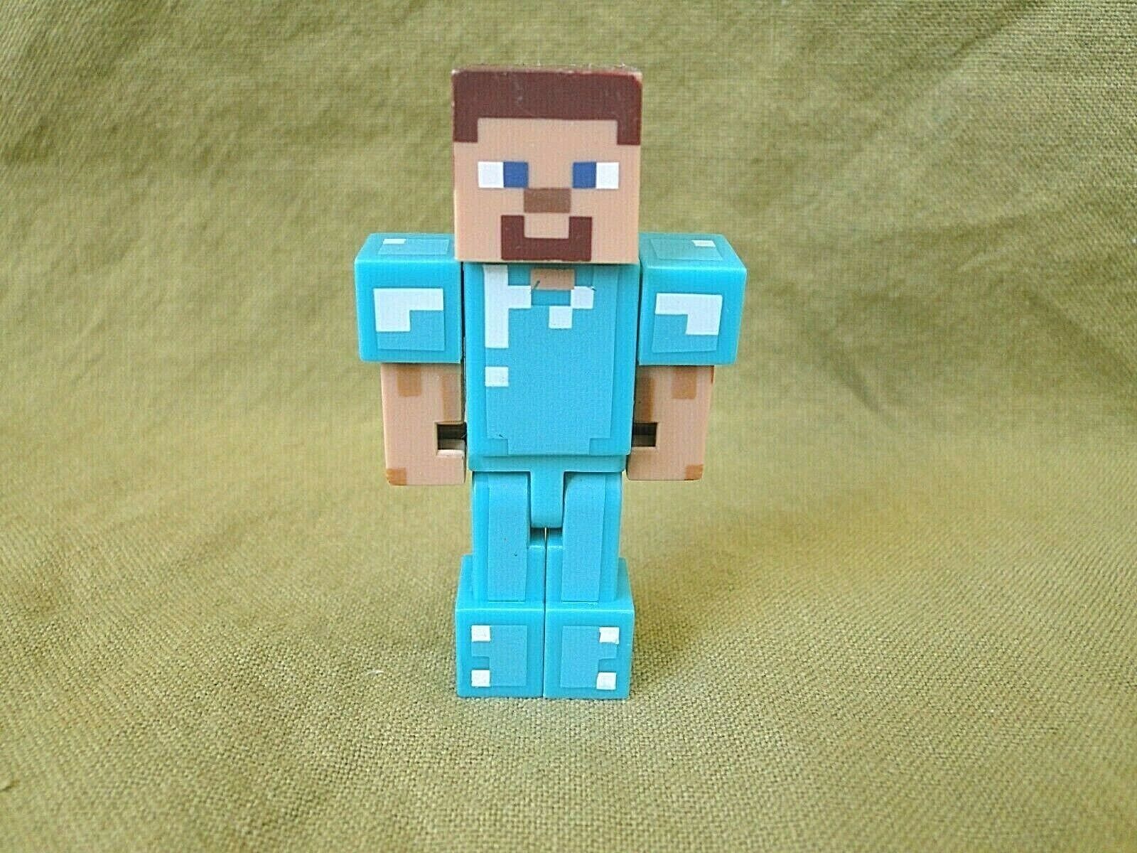 Minecraft Diamond Steve Papercraft Single Piece Jazwares - ToyWiz