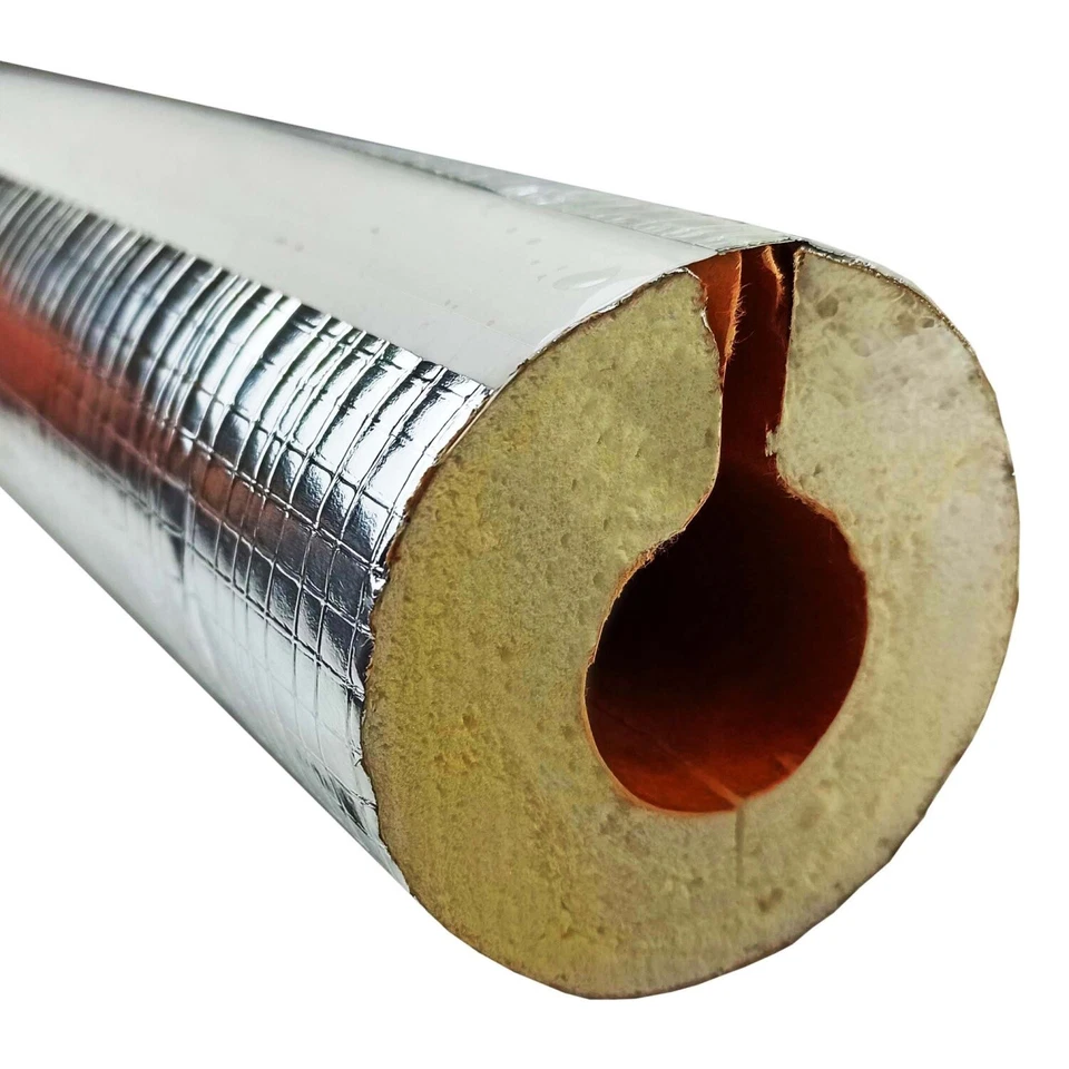 Alu PUR Rohrisolierung mit Gewebemantel selbstklebend - Bild 2 von 4