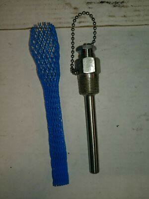 Parker 304SS 8051 Thermowell Stainless Steel Temperature Sensor Probe NPT Well