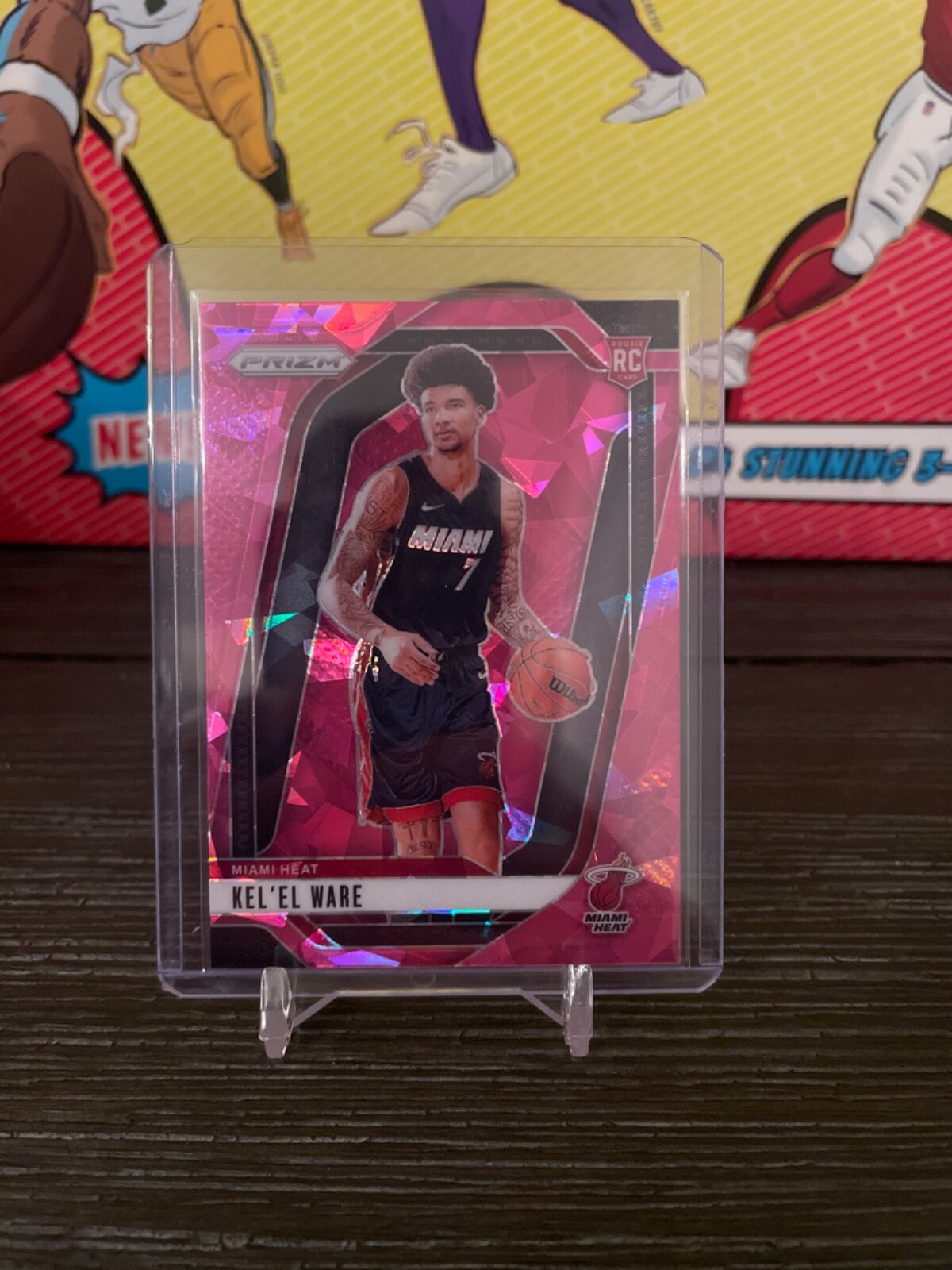 2024-25 Panini Prizm - Kel'el Ware #248 Pink Ice Prizm (RC)