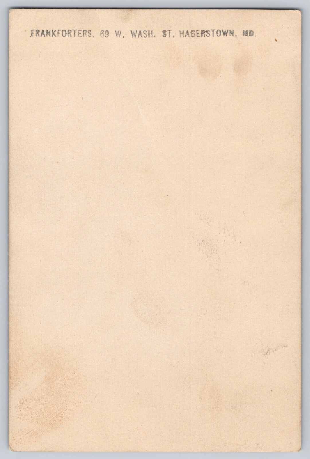 Postcard Size Photo Of Young Boys Brothers Sailor Suit Frankforter