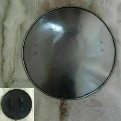 Medieval Round shield Renaissance Steel Shield Warrior Costume Shield Christmas
