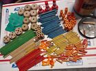 188 Pc. Tinkertoys Building Construction Toy Set No. 136 Original Can From 1960s