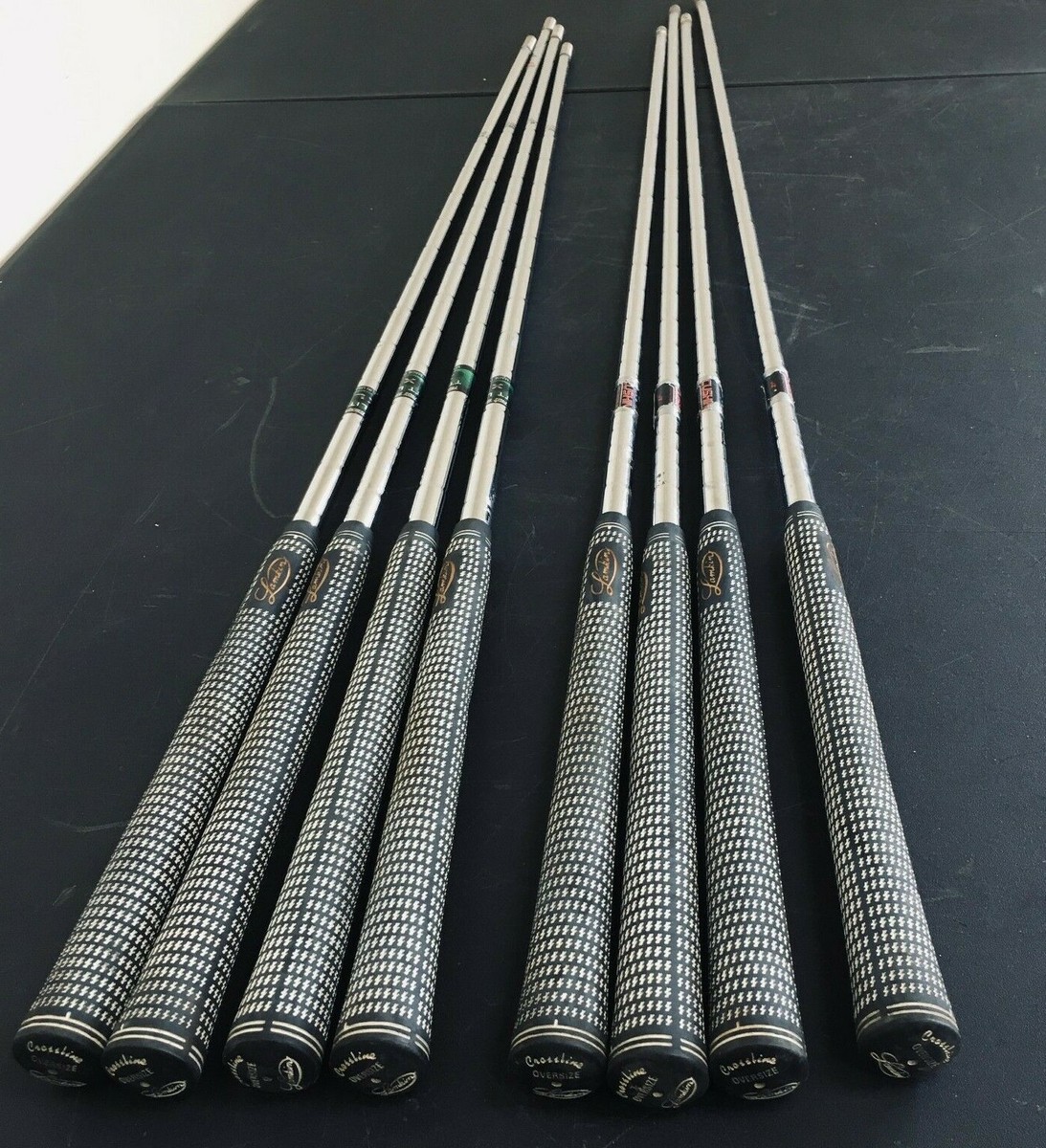 8 Lamkin Crossline Oversize Grip Lot Golf Club Shaft True Temper