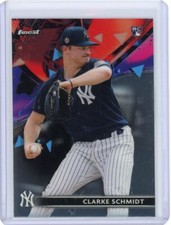 2021 TOPPS FINEST RC ROOKIE CLARKE SCHMIDT #71 YANKEES MINT 