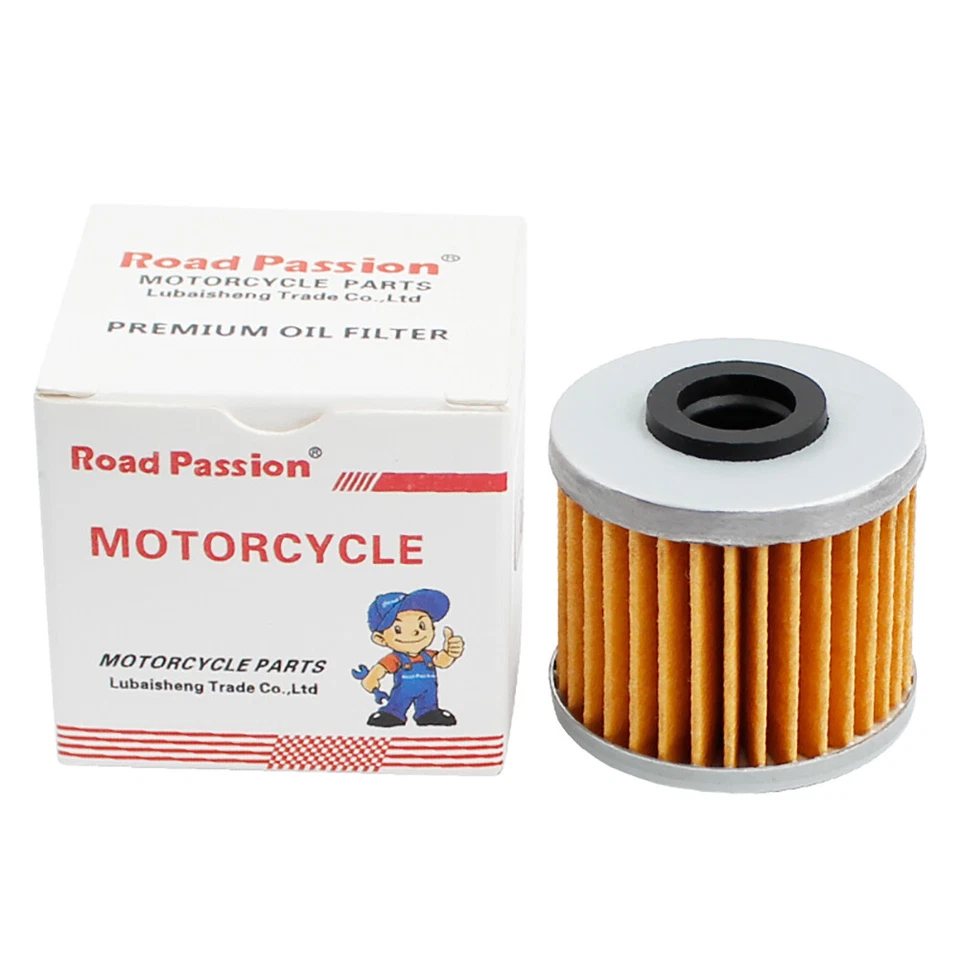 Paquete de 4 filtros de aceite para Honda NC700X CTX700N CRF1000D GL1800 NC750 15412-MGS-D21 Foto 4 de 4