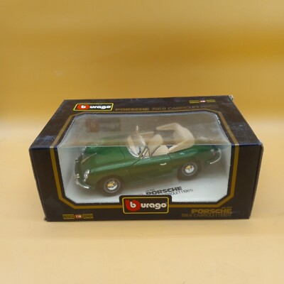 1961 Porsche 356B Cabriolet - 1/18 Scale Bburago Diecast Model | eBay