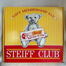 Steiff Club 1998 Gift Membership Kit - Miniature Bear Extras - BRAND NEW