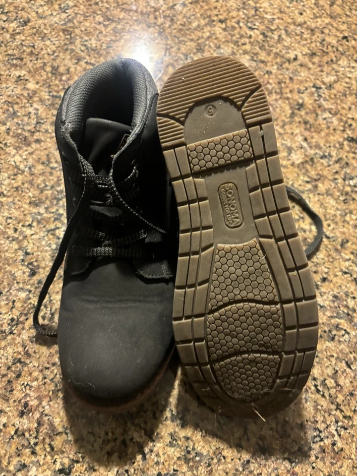 Botas negras Sonoma para niños talla 5 Foto 2 de 3