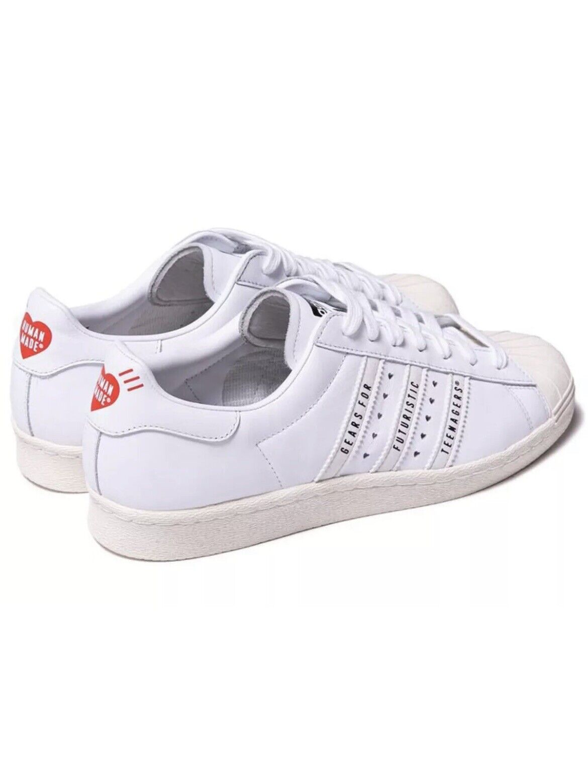 Adidas Superstar 80s Human Made White Sneakers - Farfetch