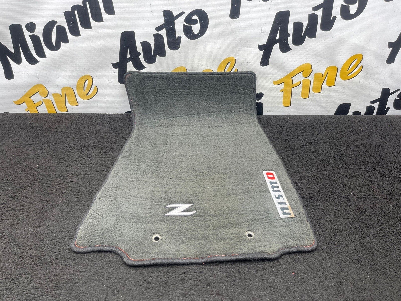 2016 NISSAN 370Z NISMO FRONT RIGHT RH PASSENGER SIDE FLOOR CARPET MAT