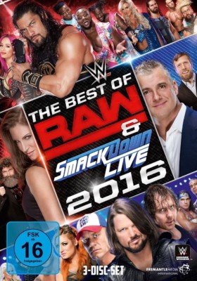 THE BEST OF RAW & SMACKDOWN LIVE 2016  3 DVD NEU 