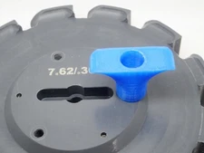  Easily handle Double alpha Mr. Bulletfeeder collator plates. Lift Knob! Dillon