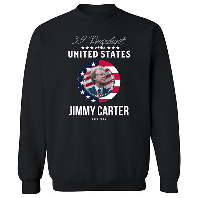 Jimmy Carter Memorial Tee - 39th President Tribute Unisex Crewneck Sweatshirt