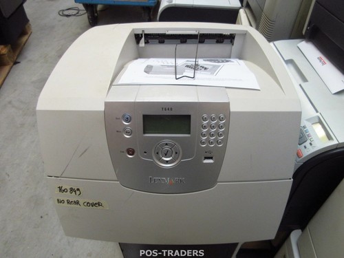 Lexmark T640 A4 Mono Laser Printer Lan 