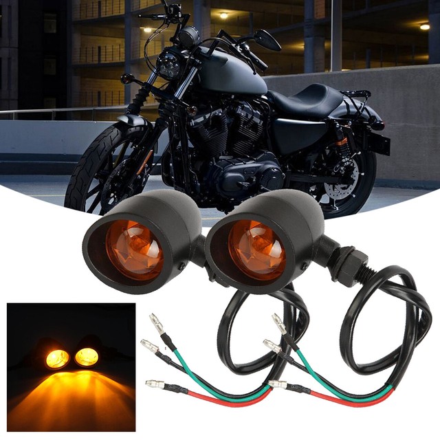12V Motorcycle Turn Signal Lights For Honda VTX 1300 C R S RETRO