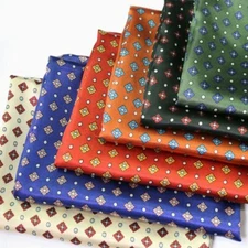 By Yard Soft Charmeuse Satin Fabric Material Geometric