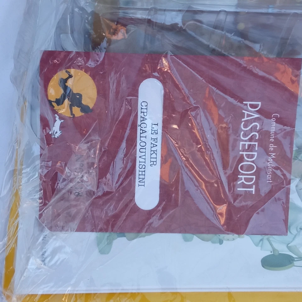 FIGURINE TINTIN N°107 LE FAKIR Moulinsart Collection Officielle - Imagen 3 de 4