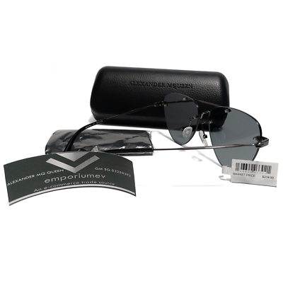 MCQ by Alexander McQueen MQ0225SA Rimless Aviator 