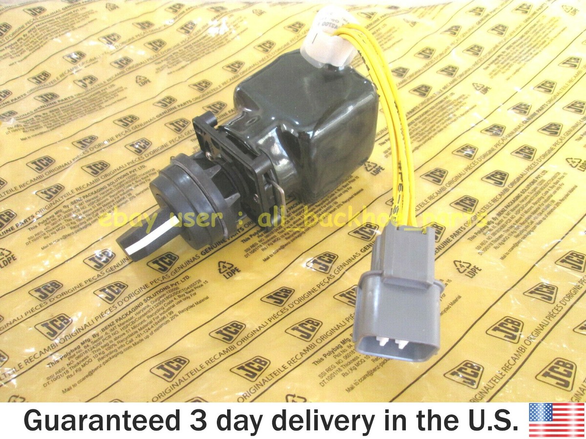 JCB BACKHOE - GENUINE JCB SWITCH 3 POSITION SELECTOR (PART NO. 701