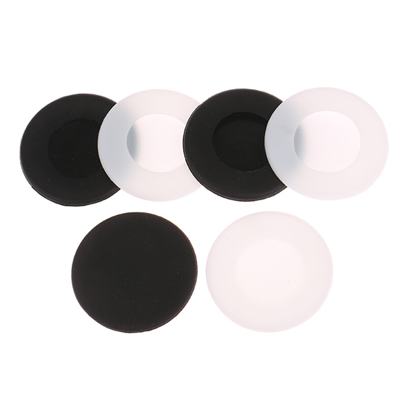 4Pcs/set Portable Soft Silicone Stethoscope Diaphragm Head Cover