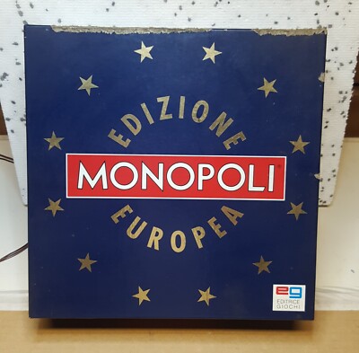 monopol europäische ausgabe art.1595 währung ecu zg spiele verlag