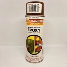 Vintage 70’s Champion Sprayon COPPERTONE - 967 Paper Label epoxy spray paint can