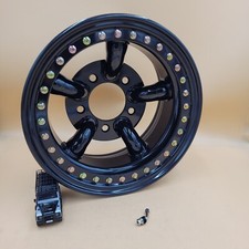 LR Defender /Discovery I /RR Classic Real Beadlock Wheels 16x10 Gloss Black